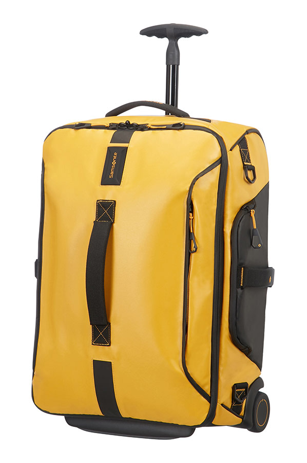 Paradiver light wheeled duffle 55cm backpack yellow